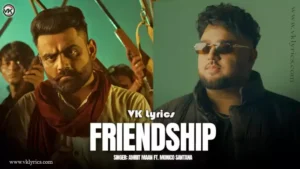 friendship lyrics