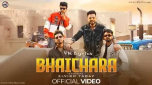 Bhaichara Lyrics